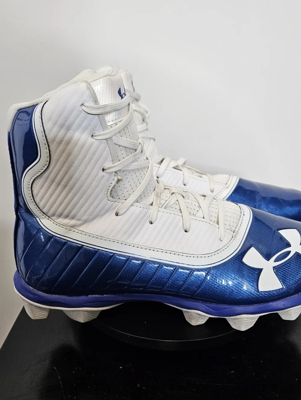 Under Armour Highlight Mc Football Cleat Men's Size 11‎ Blue/White